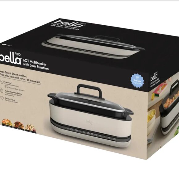 PRO - 6-qt. Multicooker with Sear Function ( NEW WITH BOX) - Picture 9 of 12